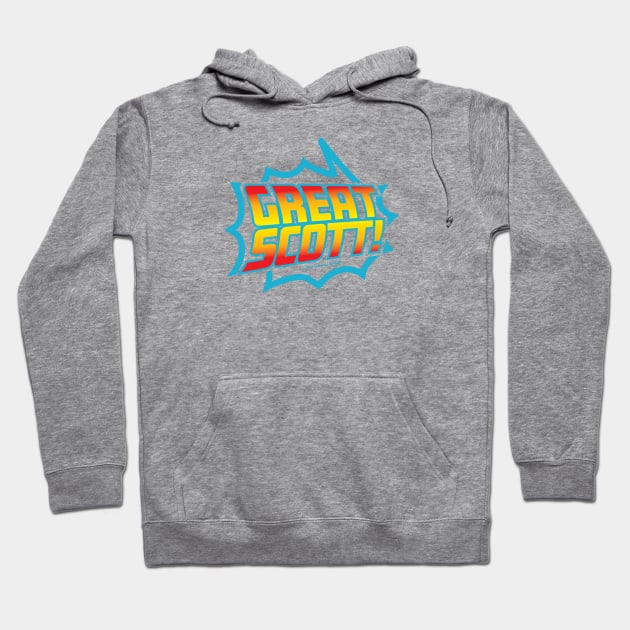 Great Scott! (Full-Color) Hoodie by jepegdesign